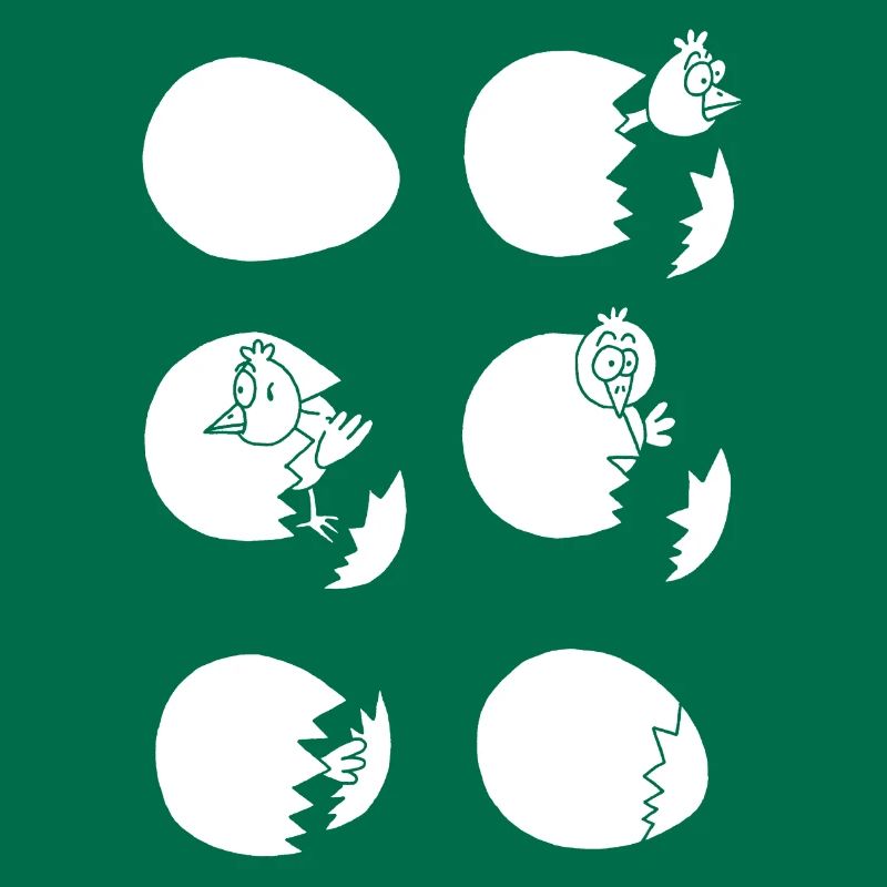 Die Welt entdecken oder nicht (weiß)