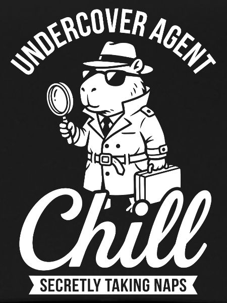 Undercover Agent Chill – Capybara