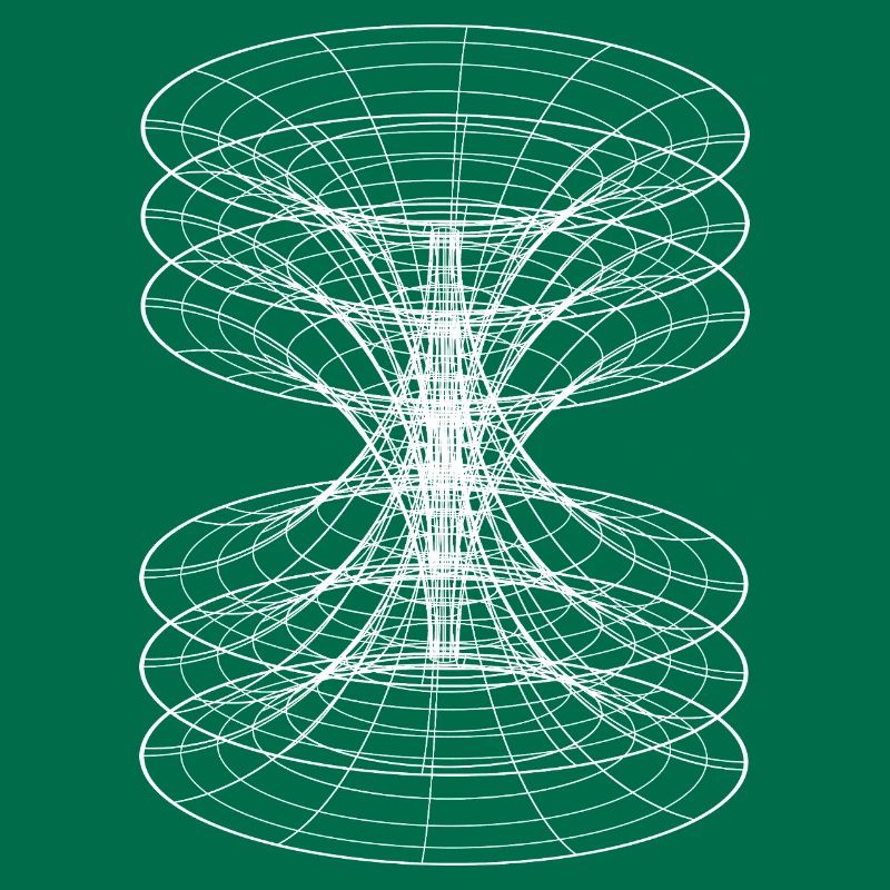 Vortex Wireframe Constellation