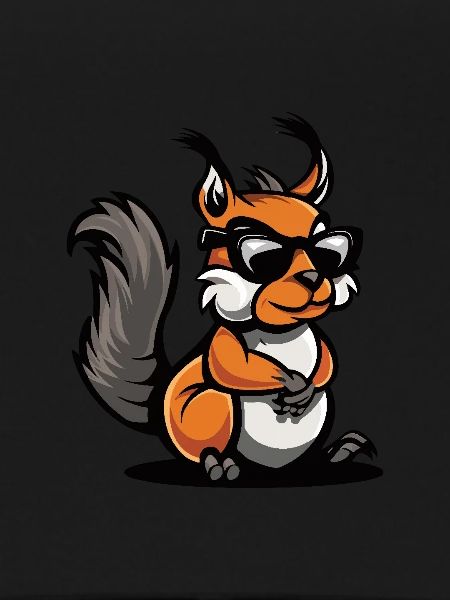Squirrel Cool Comic