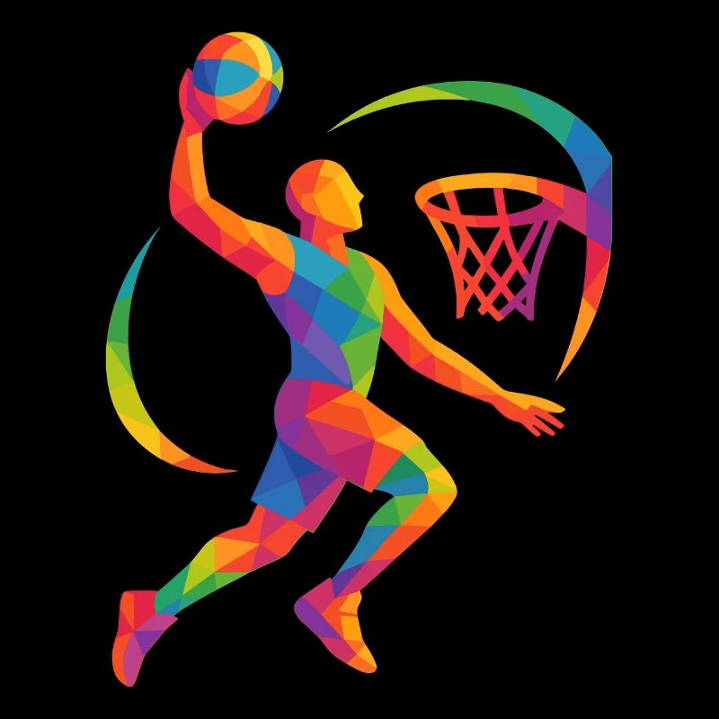 Polygon Basketballspieler