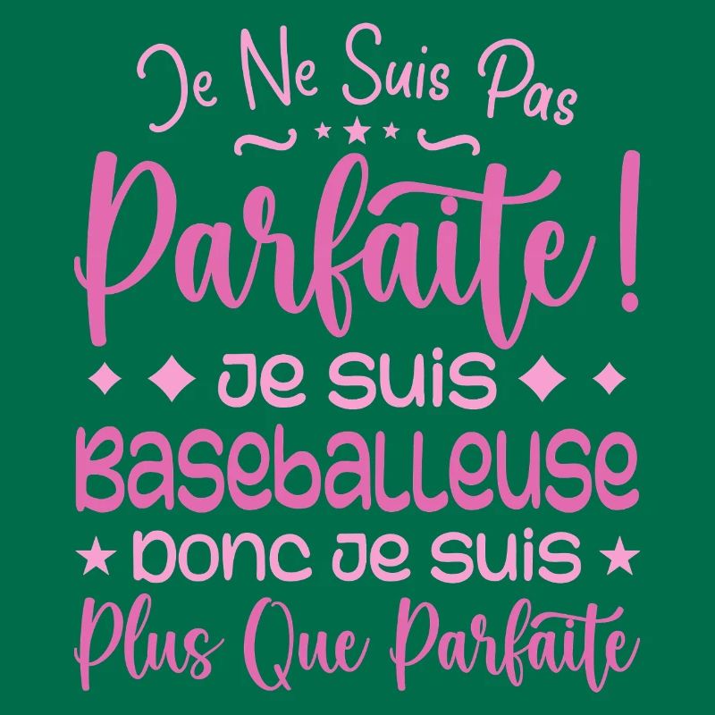 Baseballeuse plus que parfaite, métier de rêve