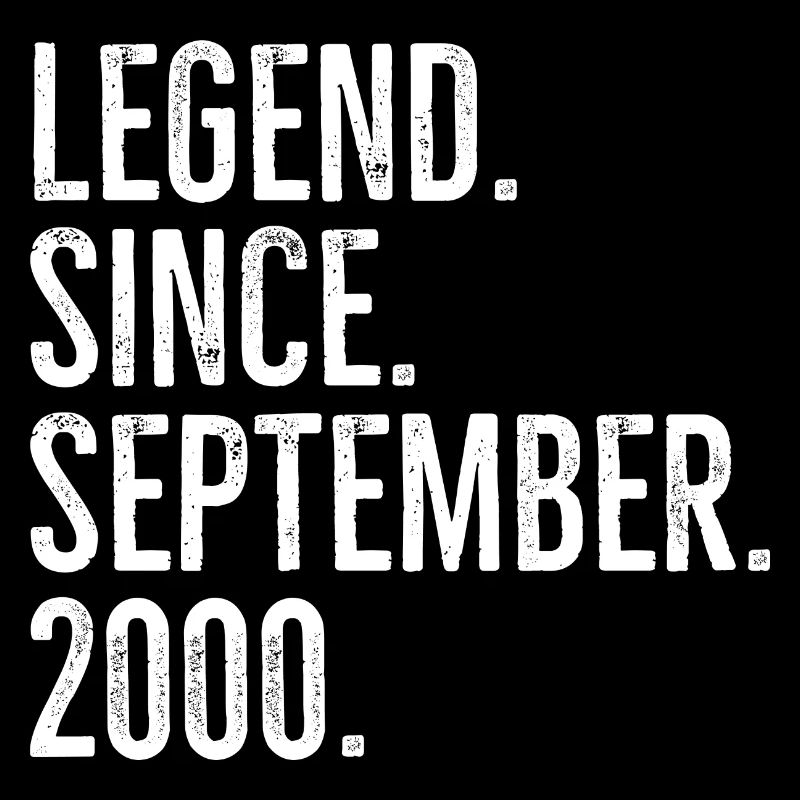 Legend Since September 2000