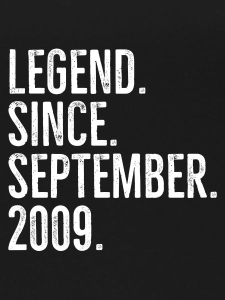 Legend Since September 2009