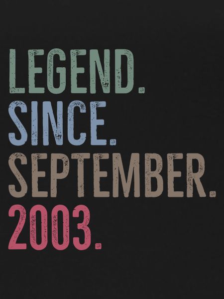 Legend Since September 2003