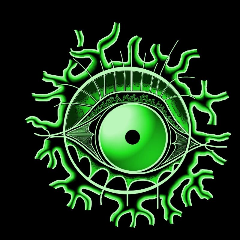 Vert œil