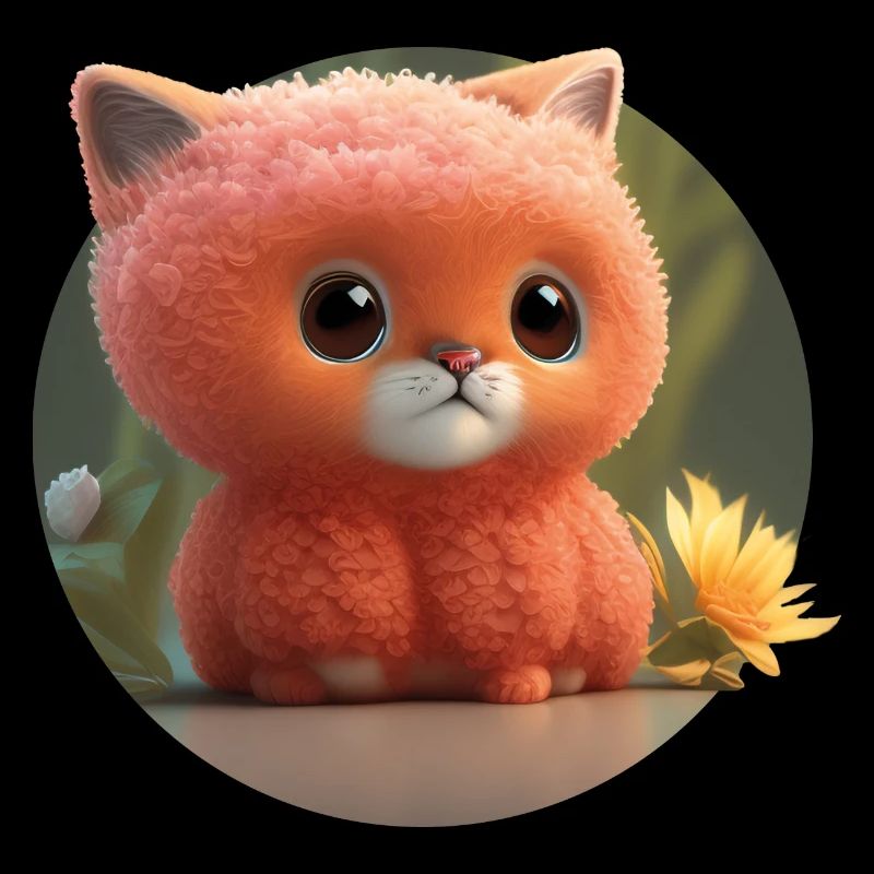 Blumenkatze