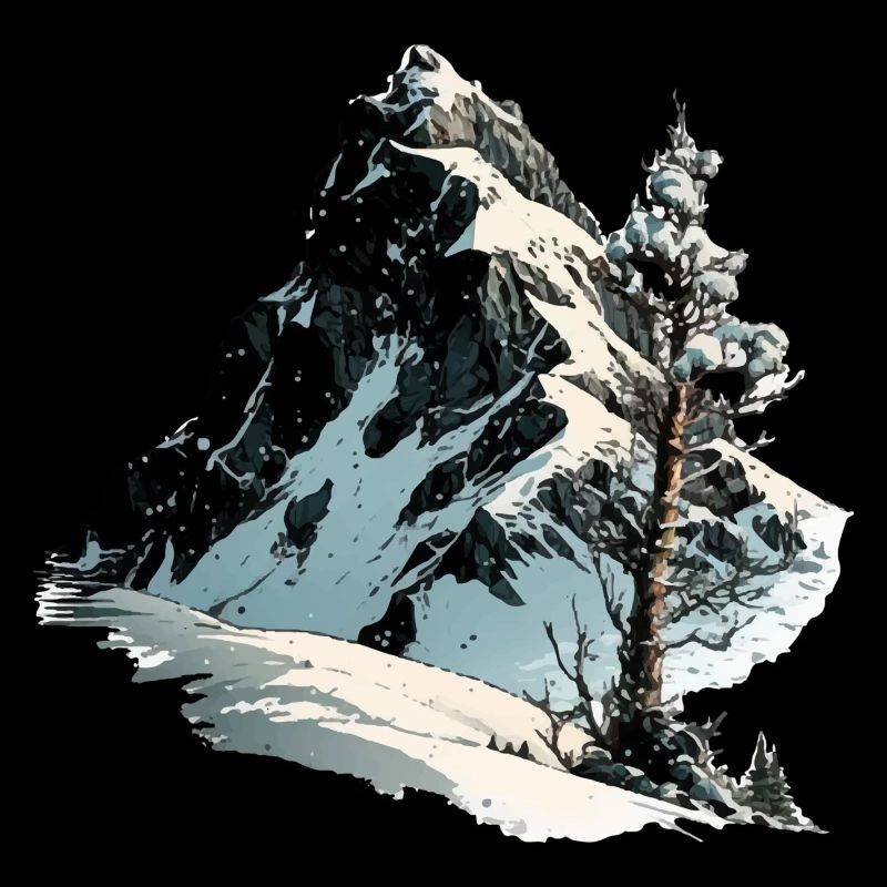 The mountain