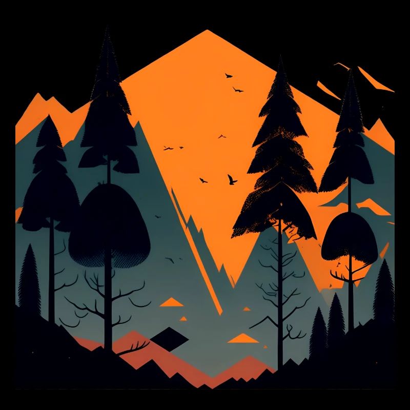 Simple landscape