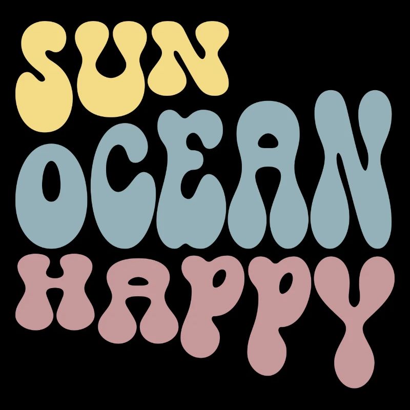 Sun Ocean Happy