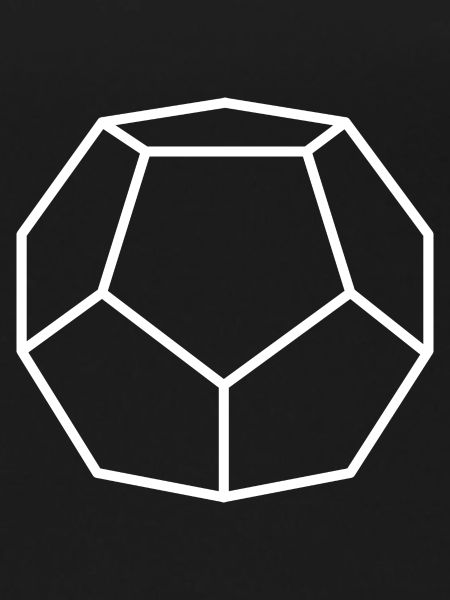 White dodecahedron