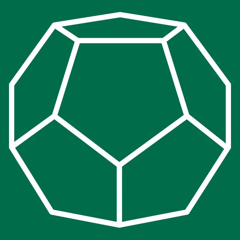 White dodecahedron