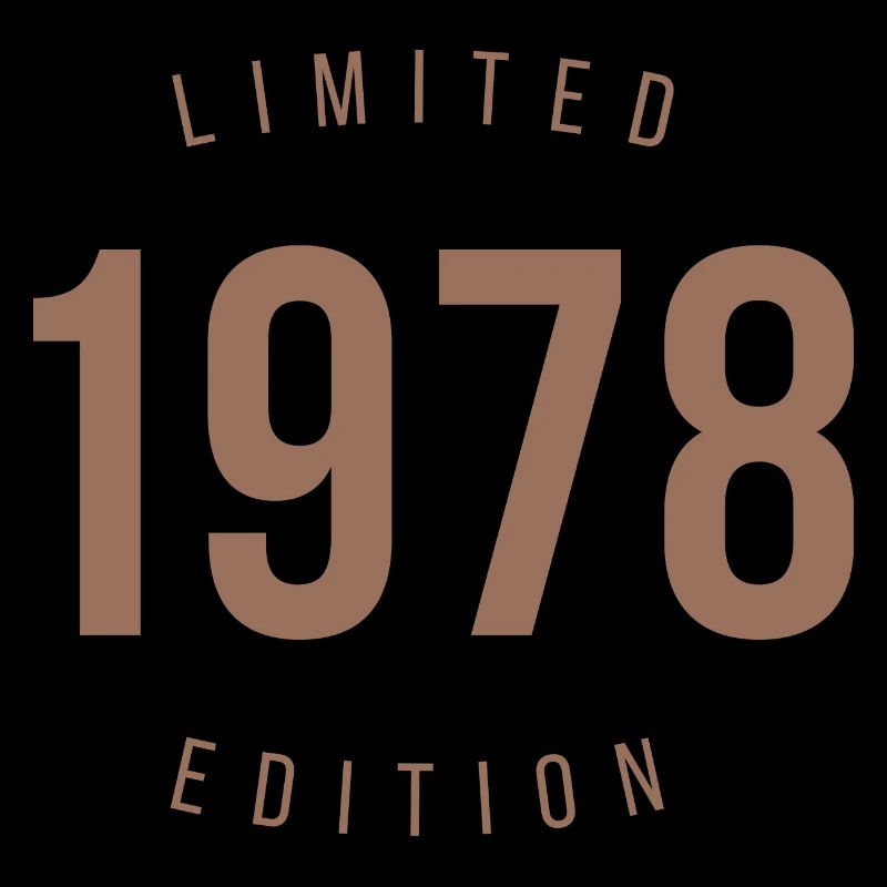 1978 Édition Limitée Style Rétro Cadeau d’Anniversaire