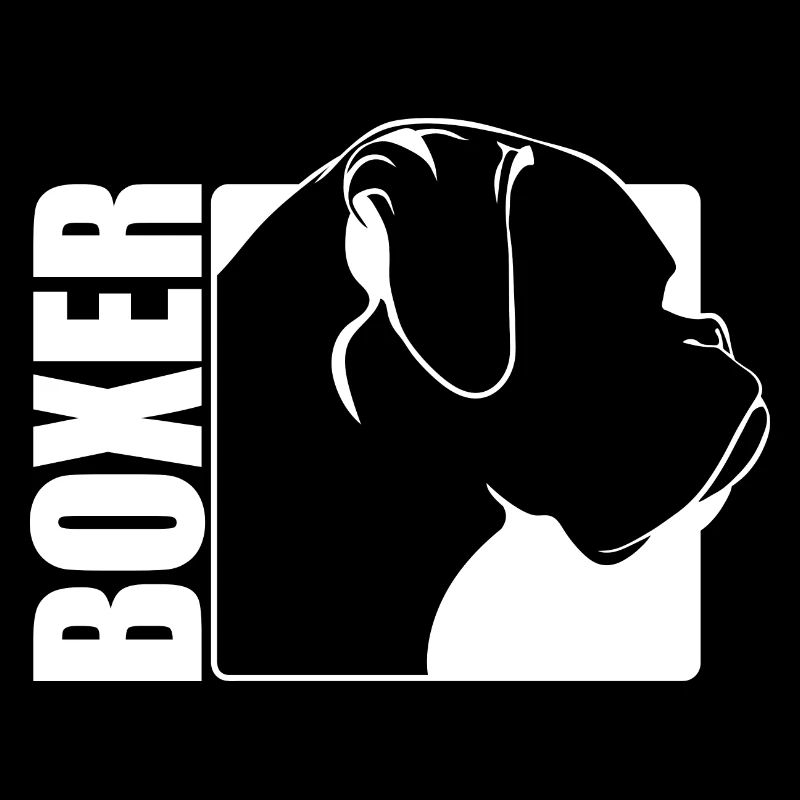 Boxer Profil Hund Hunde Wilsigns