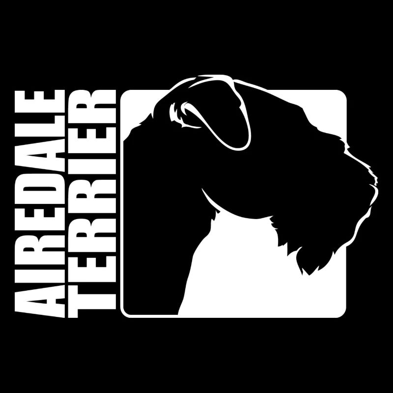 Airedale Terrier Profil Chien Chiens Wilsigns