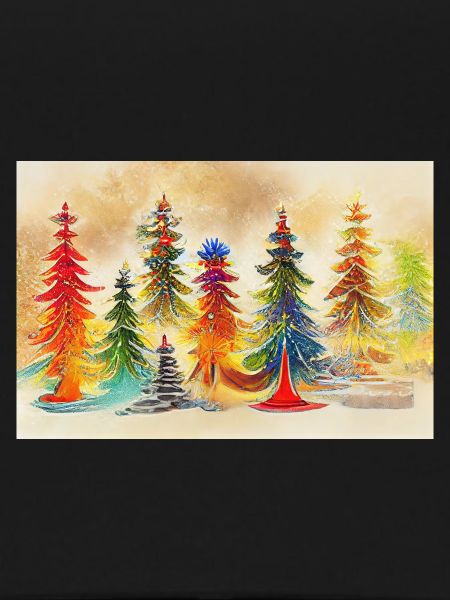 Artistic Christmas Tree