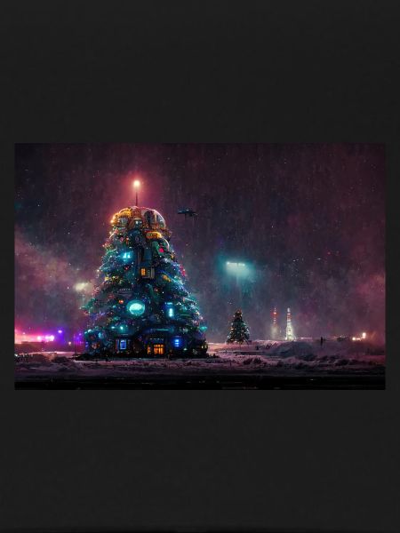 Futuristic Christmas Tree