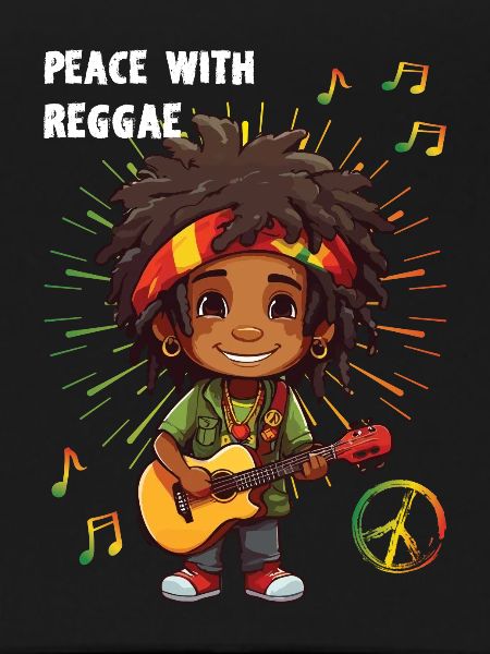 Peace with Reggae Rastaboy