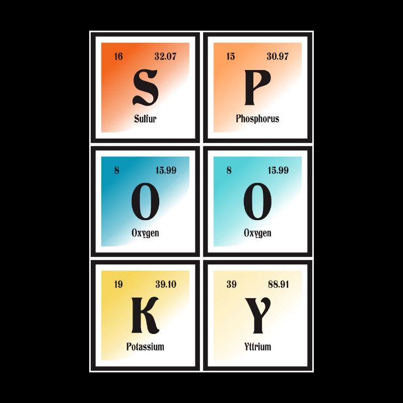 Spooky | Periodic Table of Elements