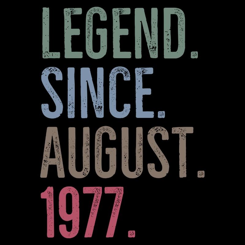 Legend Since August 1977