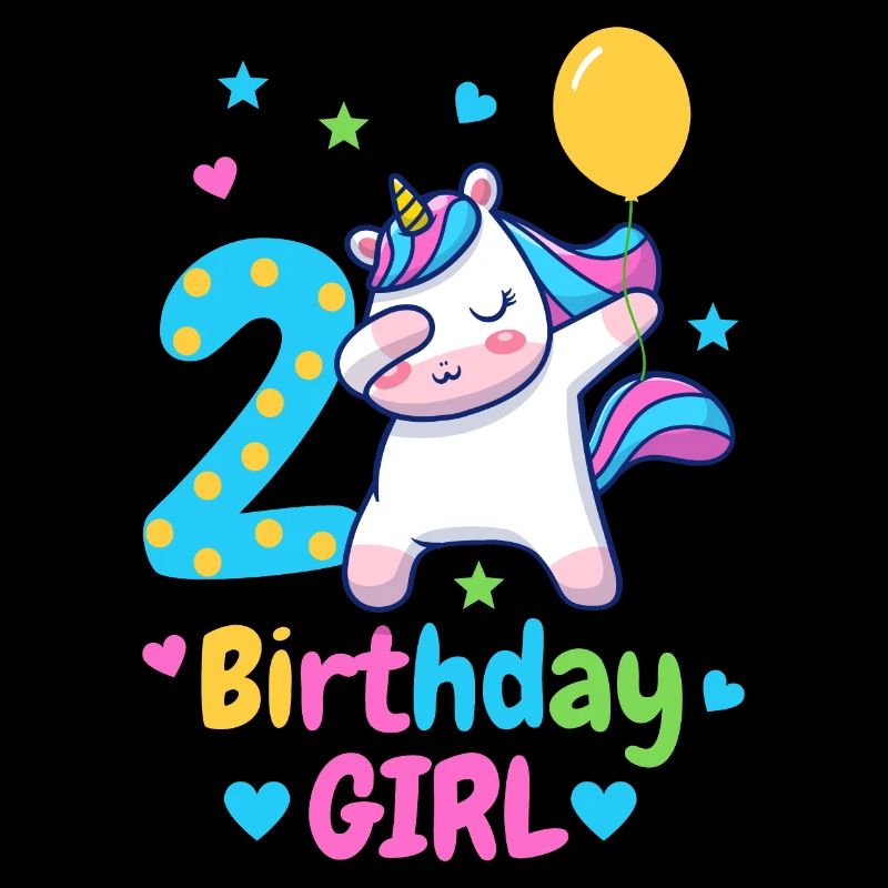 Licorne de 2ème anniversaire