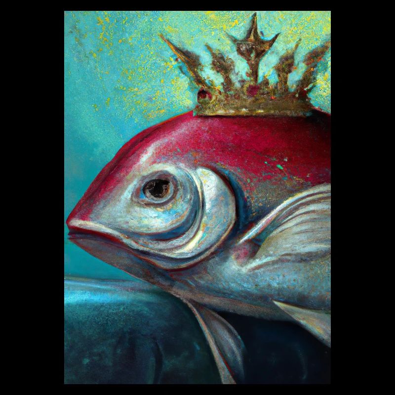 Fisch mit Krone