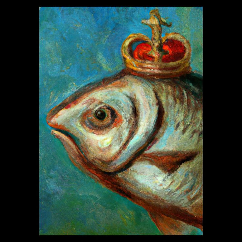 Fisch mit Krone