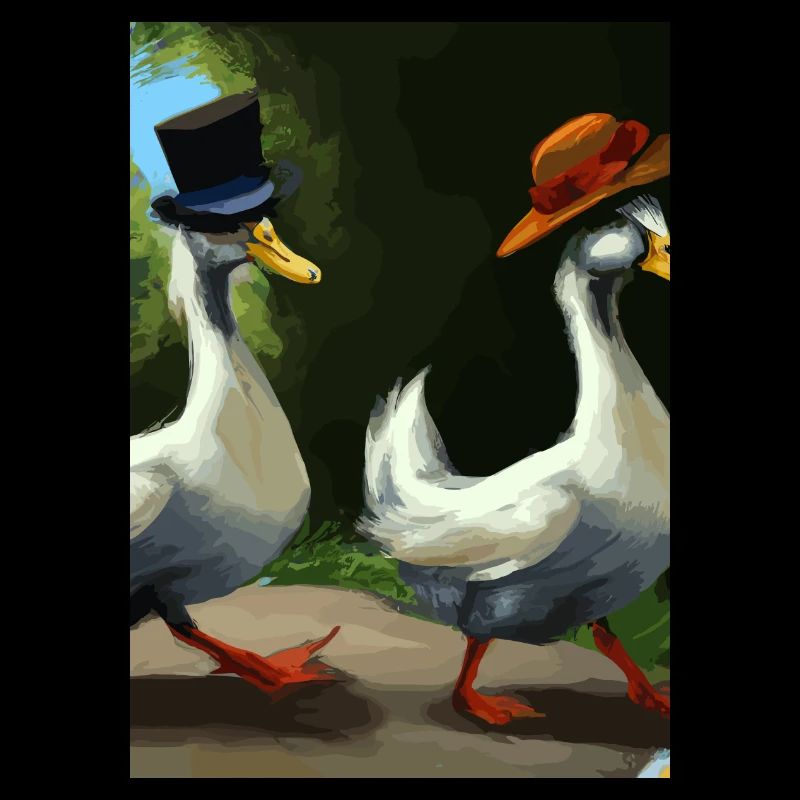 Zwei Enten