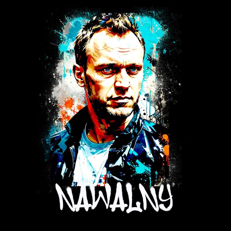hero,nawalny,graffiti,flagge,russland