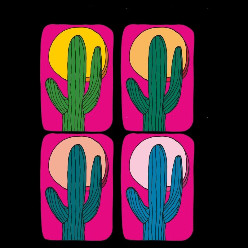 Cactus Mexique 4 plis