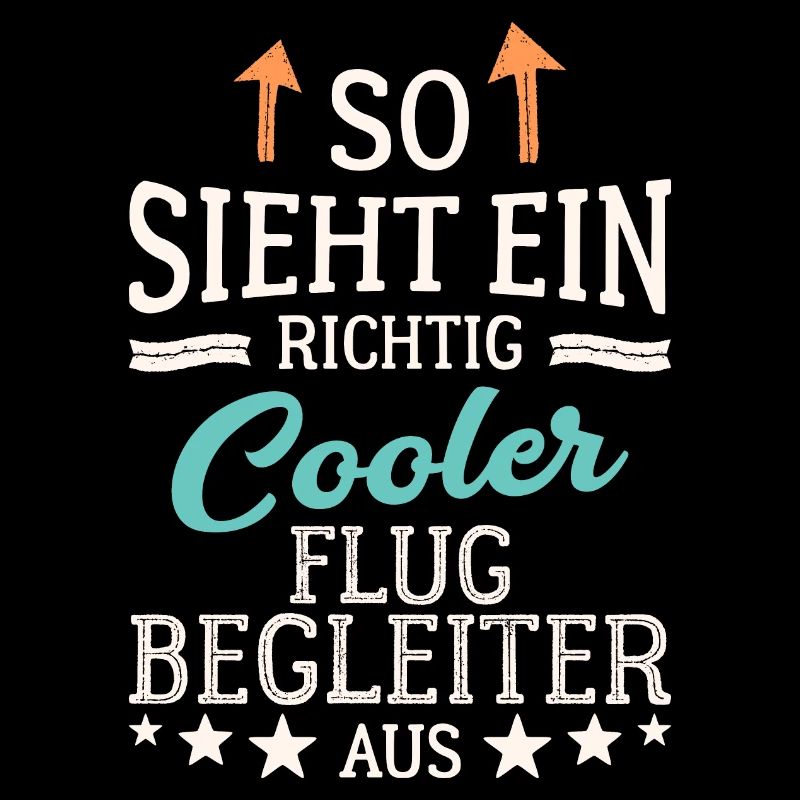 So sieht ein richtig cooler Flugbegleiter aus