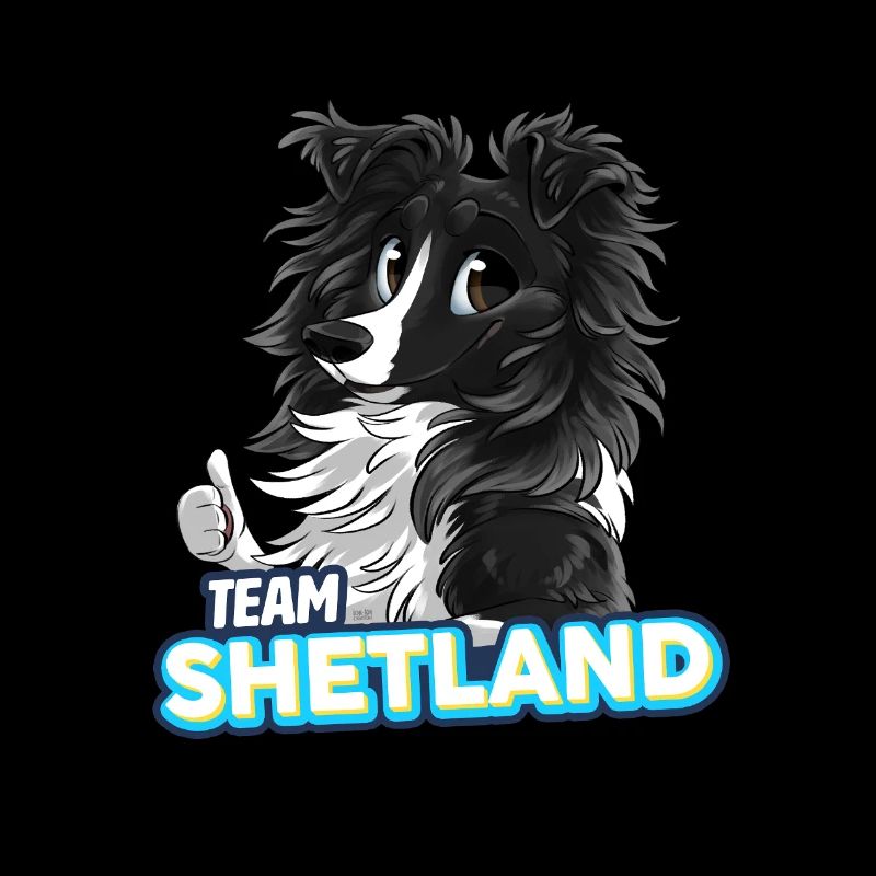 TEAM Shetland - Black Two-Tone
