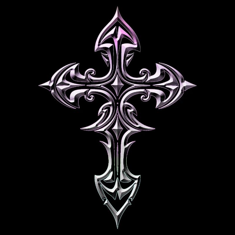 Lavish Celtic Gothic Cross