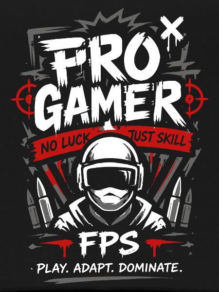 Pro Gamer One Shot Design