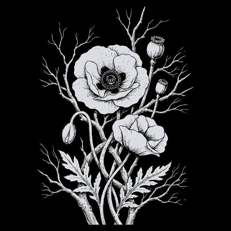 Fleurs de pavot