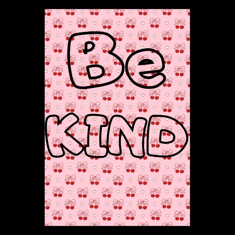 Be kind mit Kirschmuster