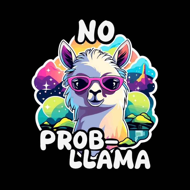 No Prob Llama - Lama Alpaka