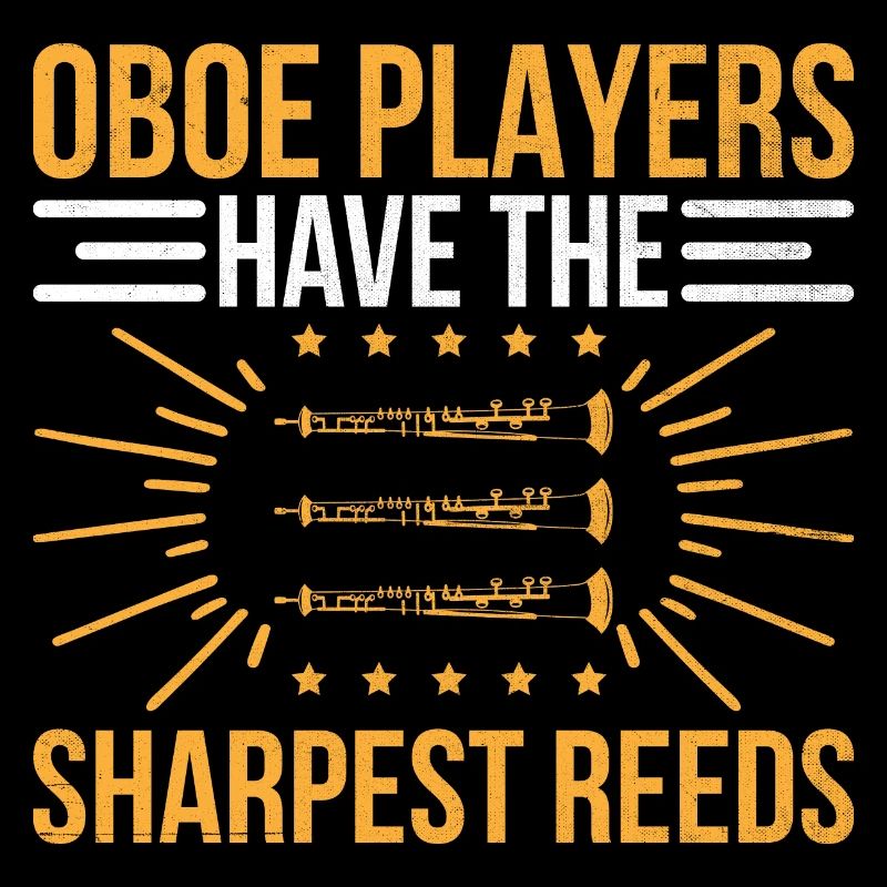 Oboe Player Oboe Basoonist Marching Band Instrumen