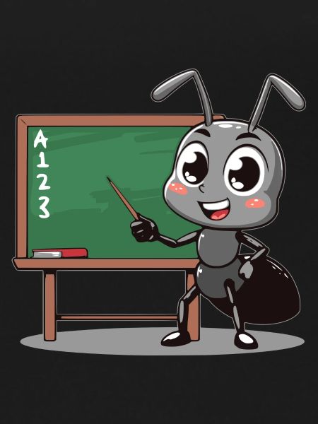 Ants Teacher Blackboard