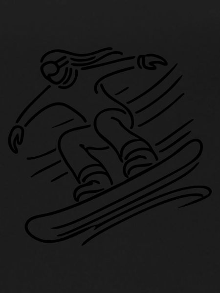 Snowboarder Snowboard