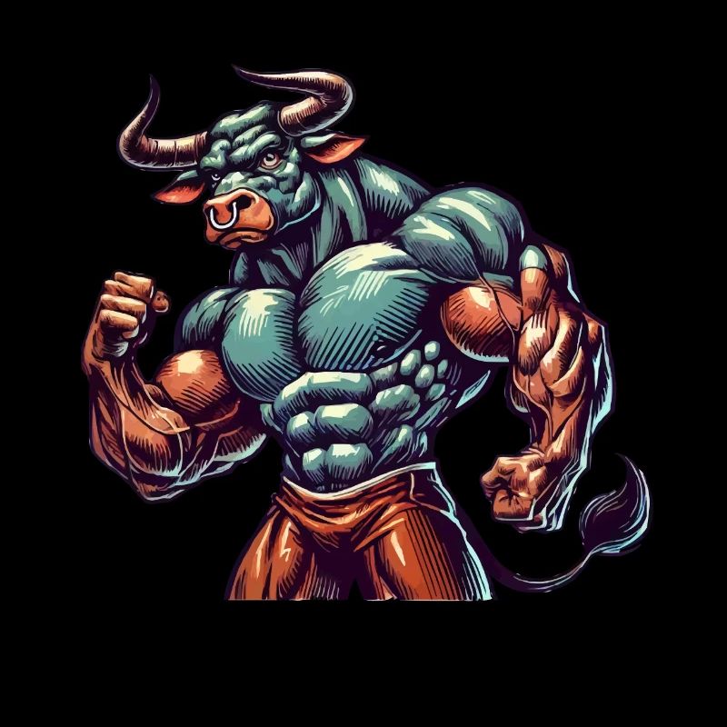 Stier Bodybuilder