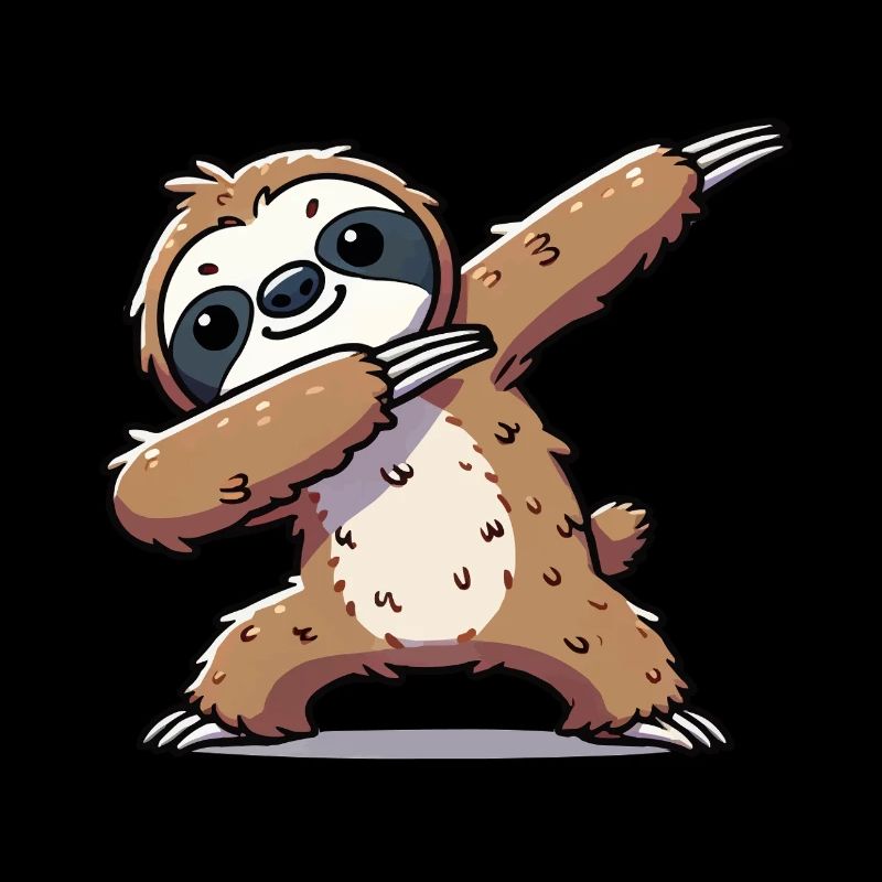 faultier dabbing