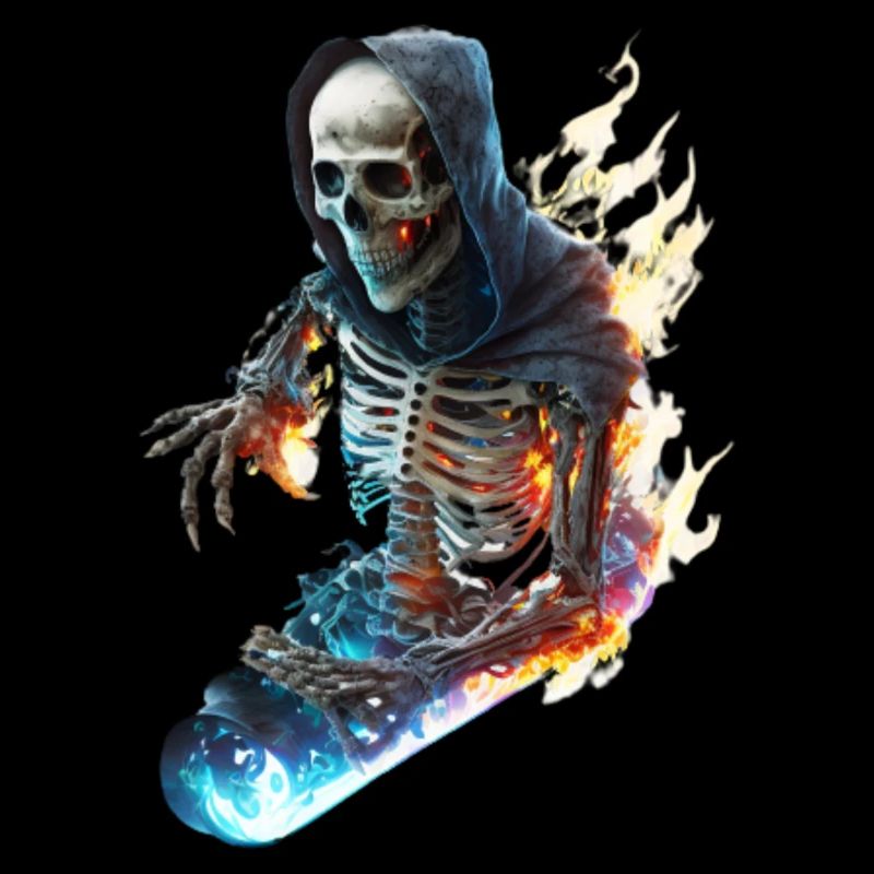 Skeleton de patineur