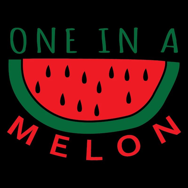 un dans un melon