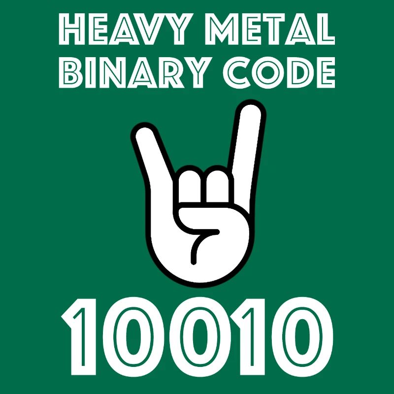 Heavy Metal Binary Code | Music, Guitar