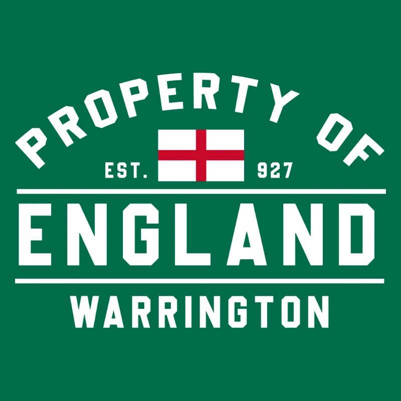Conception du drapeau de l’Angleterre Warrington