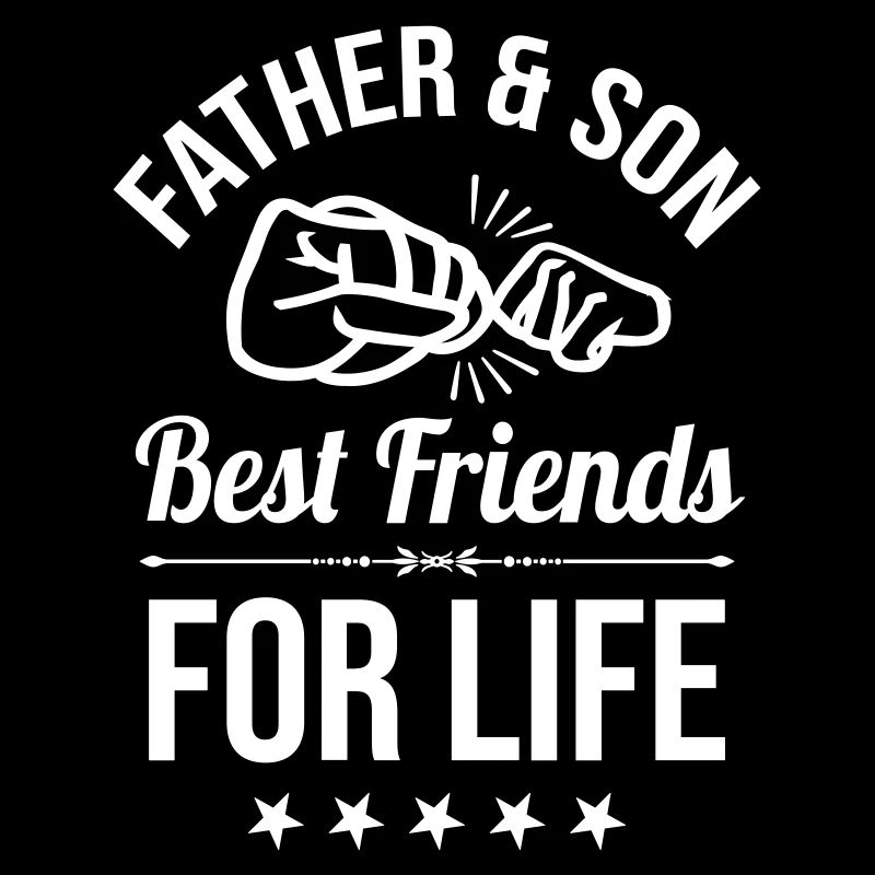 Vater und Sohn Faustcheck beste Freunde Faust Papa