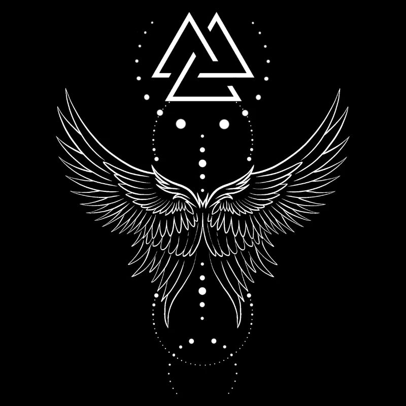 Valkyrie Valknut wings