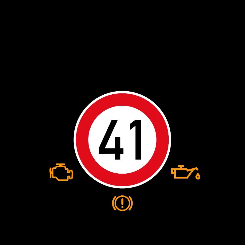41. Geburtstag Schonend Behandeln 41 Alte Kiste 41