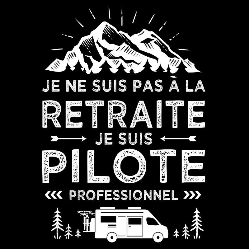 retraite camping car Cadeau retraité retritée